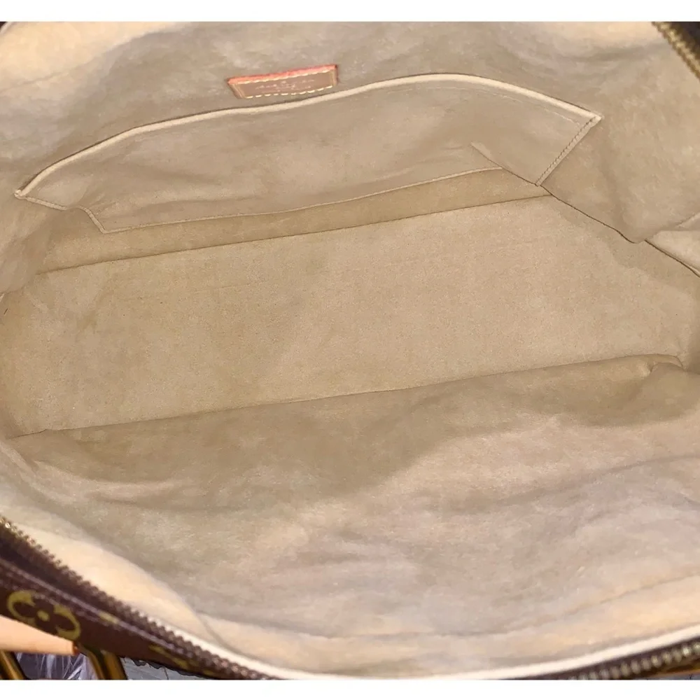 Authentic Louis Vuitton LV Monogram Manhattan GM Shoulder Tote Bag - Picture 10 of 16